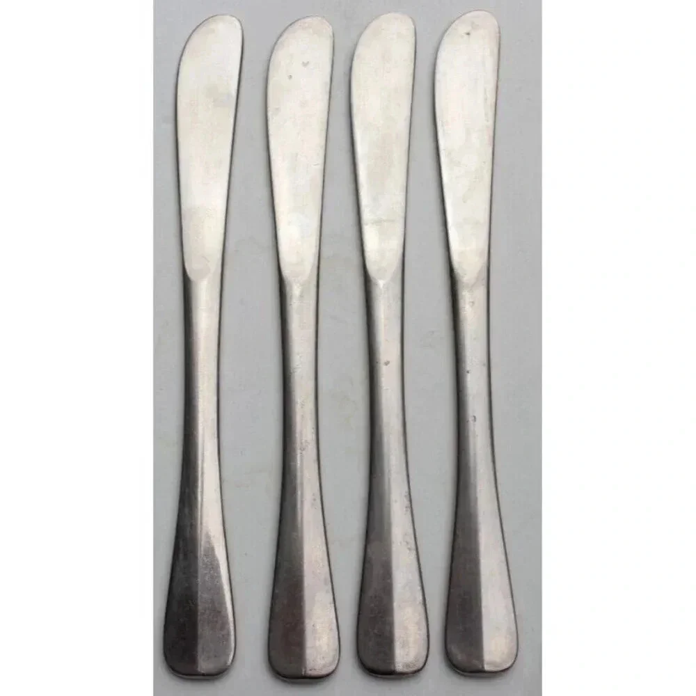 Vintage Antique Lot of 4 WMF Cromargan Stainless Knife Set W. Germany